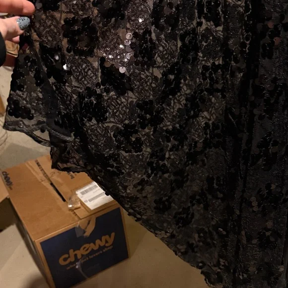 Joan Rivers Black Lace Shawl - Picture 4 of 7